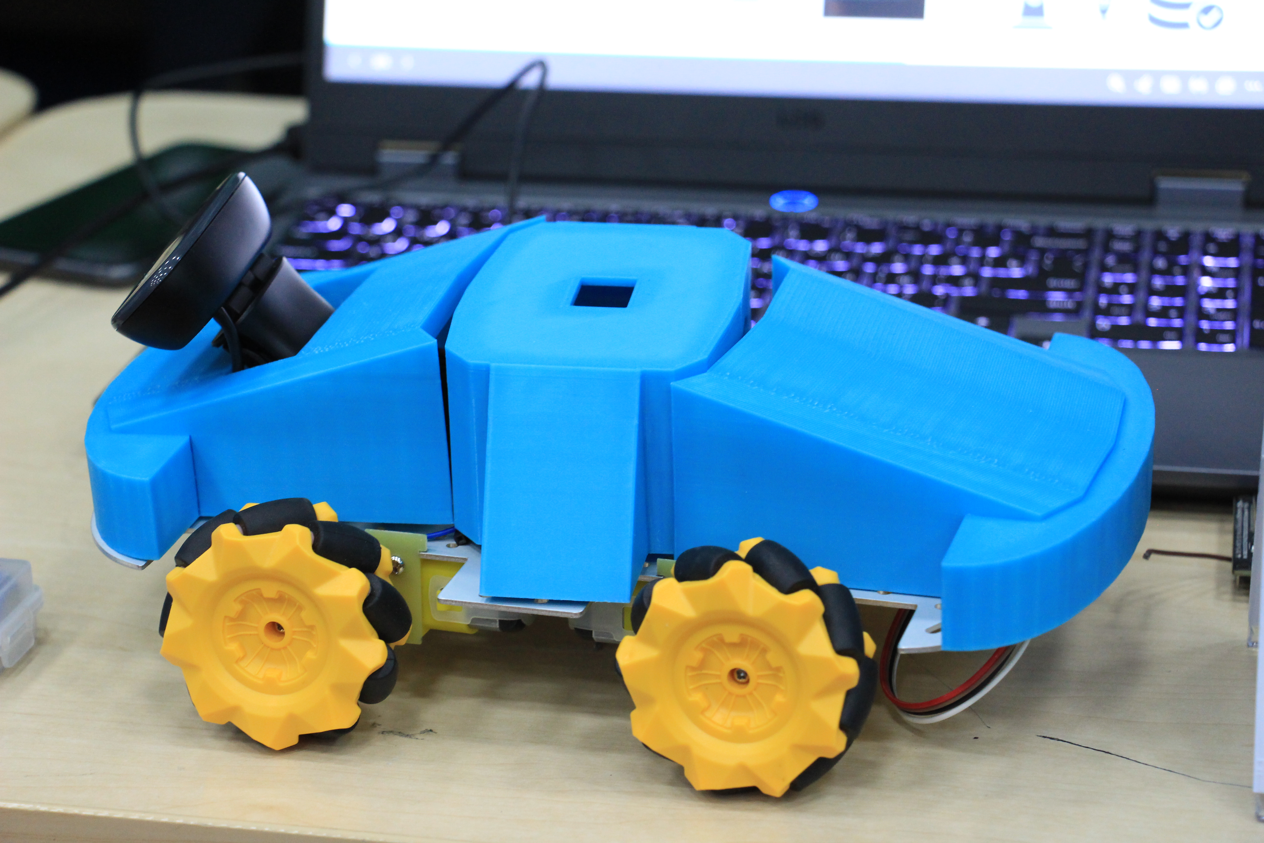 Robot build process by Batyrzhan Amanbek